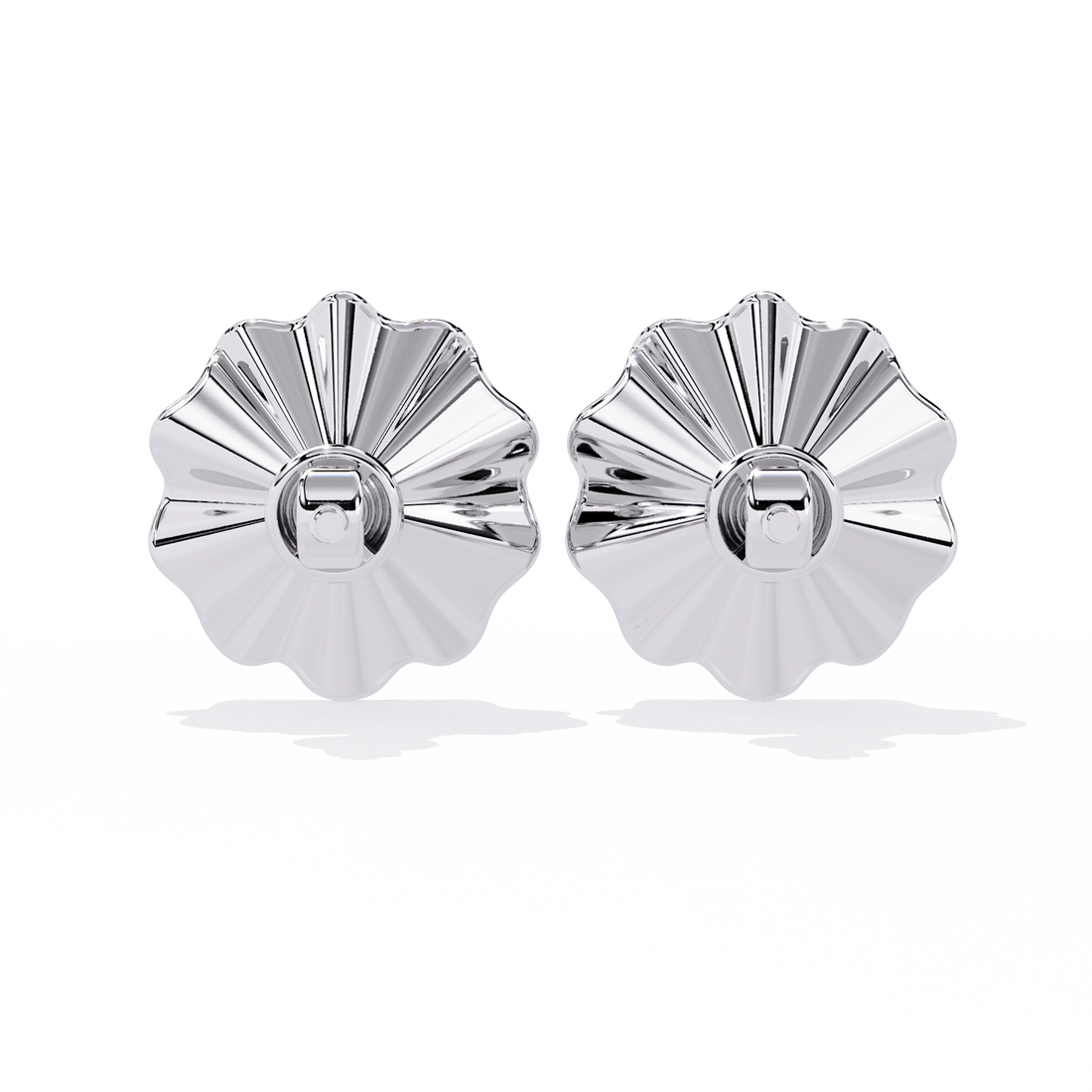 925 Silver Blooming Lab Grown diamond studs
