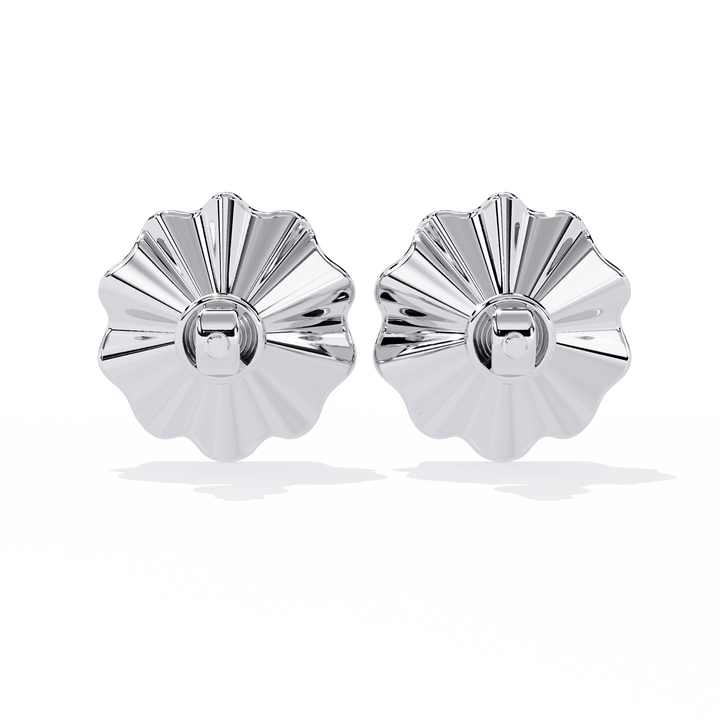 925 Silver Blooming Lab Grown diamond studs