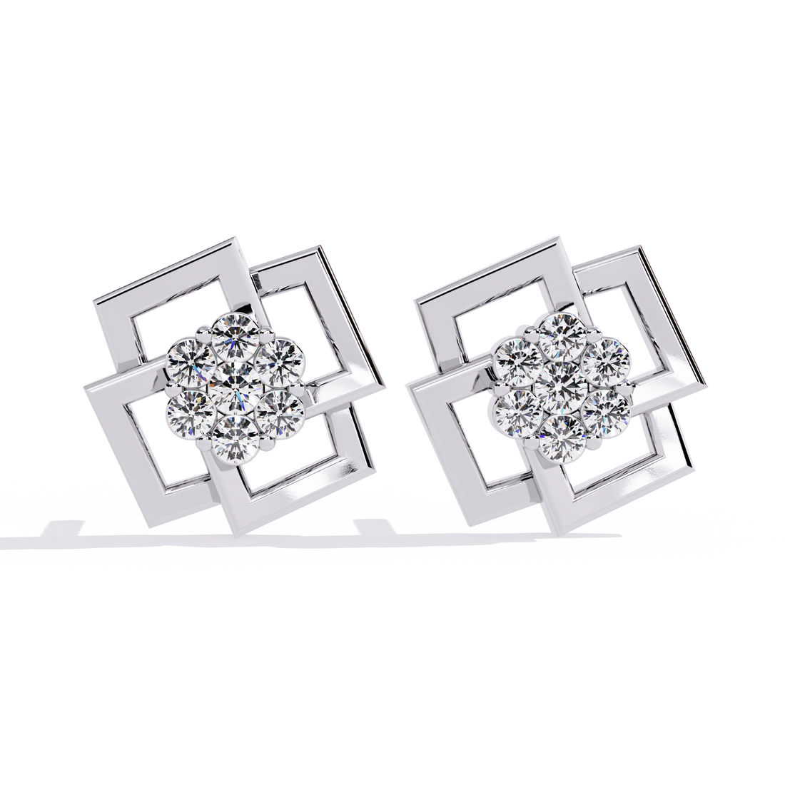 925 Silver Galactic Wonder Lab Grown Diamond Studs