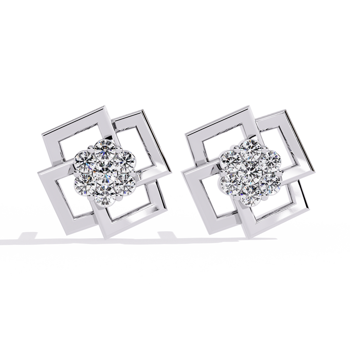 925 Silver Galactic Wonder Lab Grown Diamond Studs