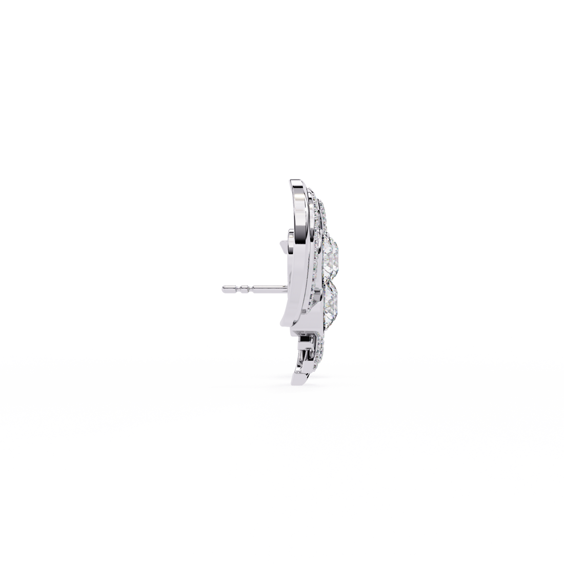 925 Silver Modern Dainty Gold Earrings for Women