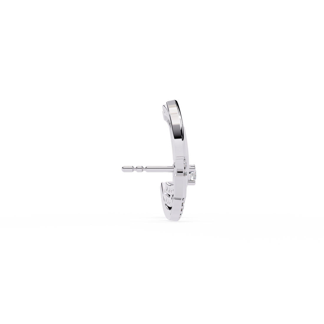 925 Silver Snazzy Madame Lab Grown Diamond Earrings