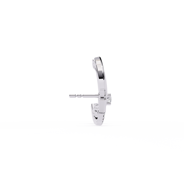 925 Silver Snazzy Madame Lab Grown Diamond Earrings