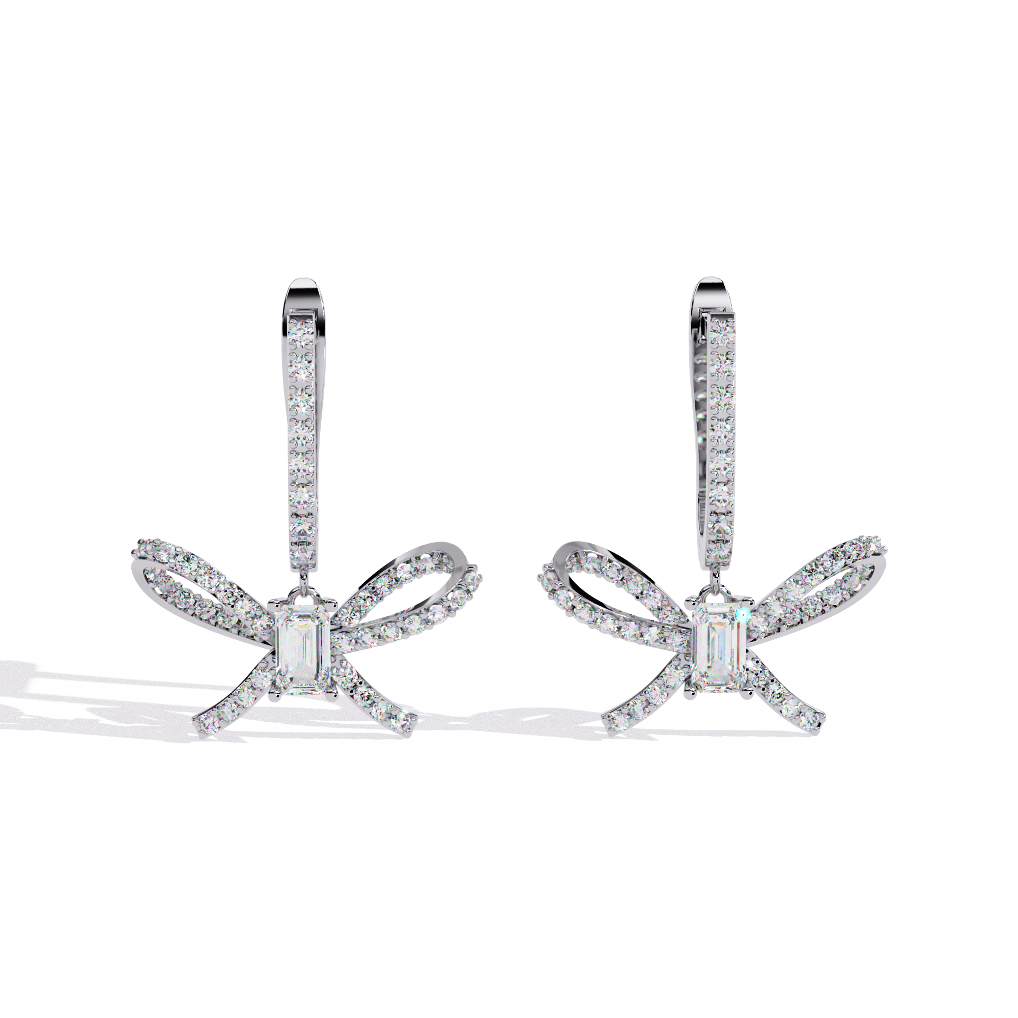 925 Silver Urban Chic Lab Grown Diamond Earrings