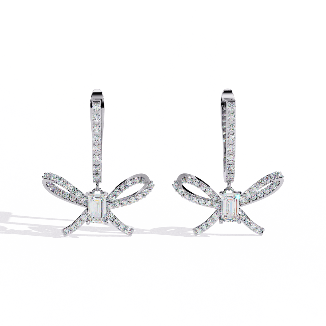 925 Silver Urban Chic Lab Grown Diamond Earrings