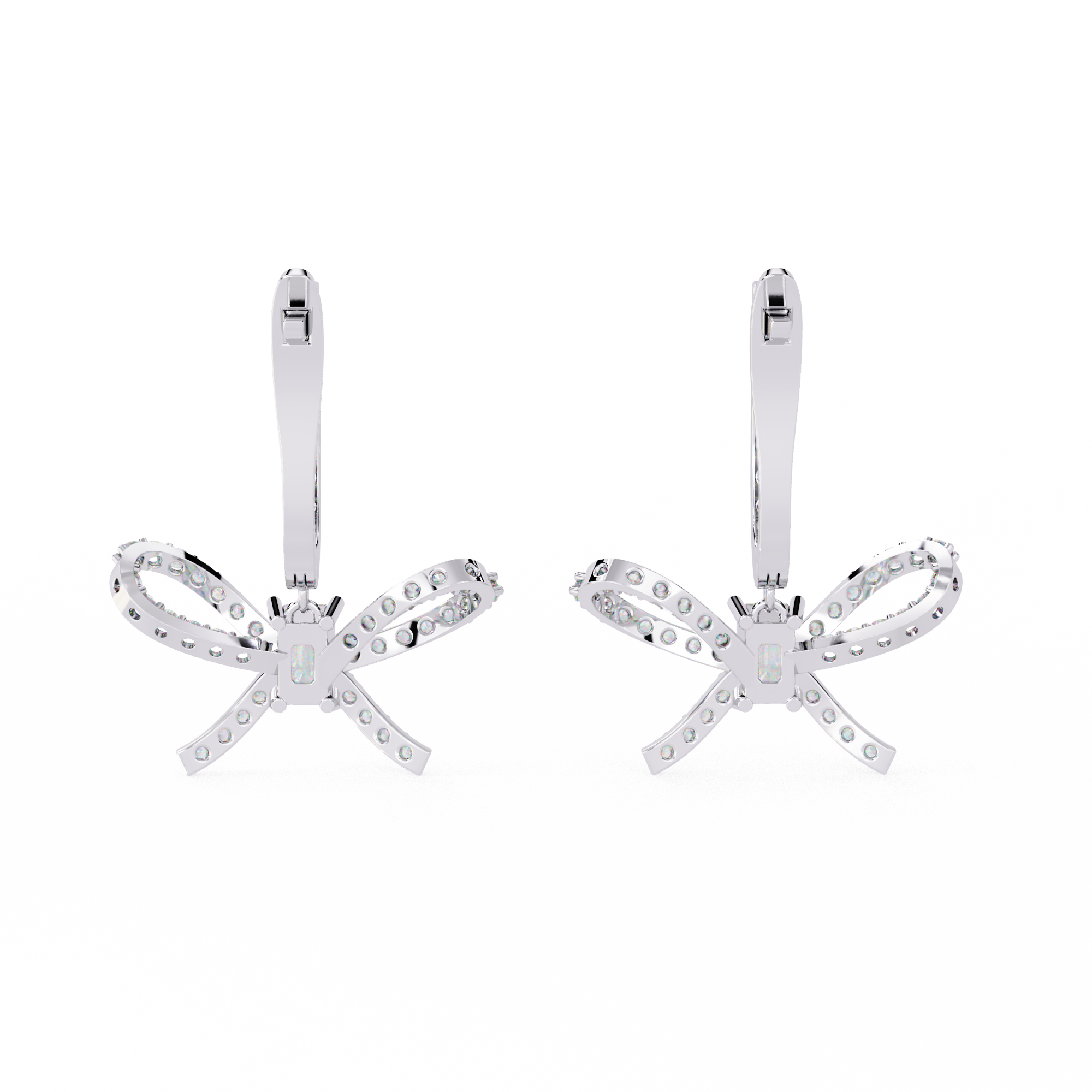 925 Silver Urban Chic Lab Grown Diamond Earrings