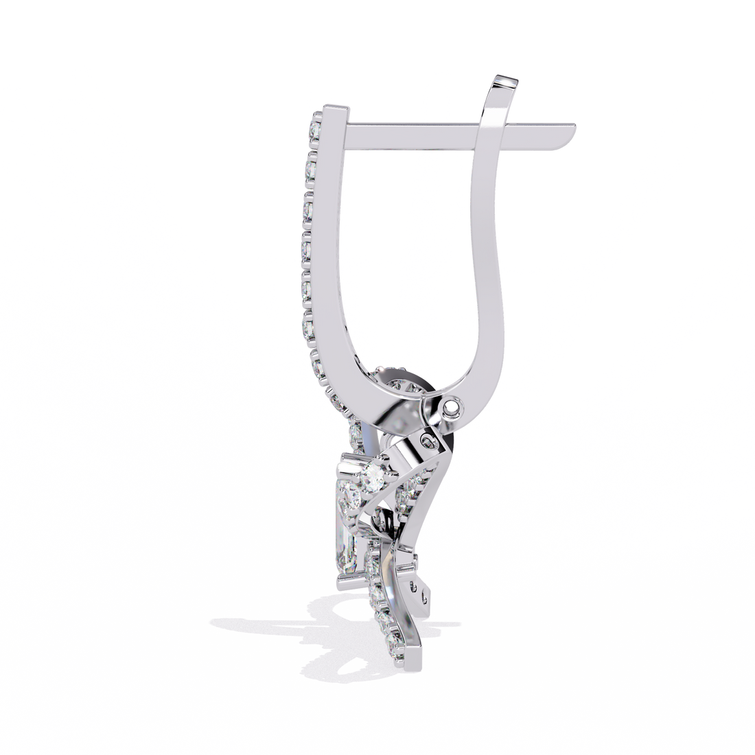 925 Silver Urban Chic Lab Grown Diamond Earrings