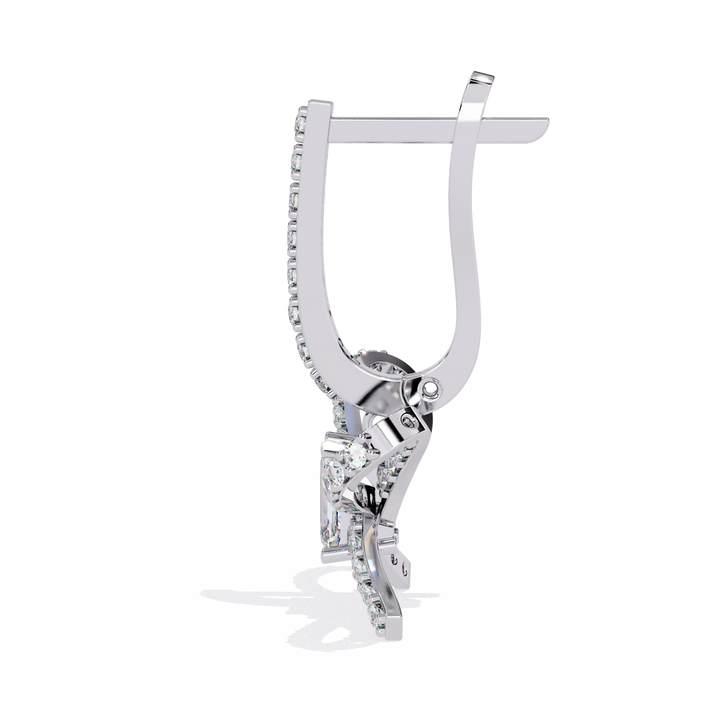 925 Silver Urban Chic Lab Grown Diamond Earrings