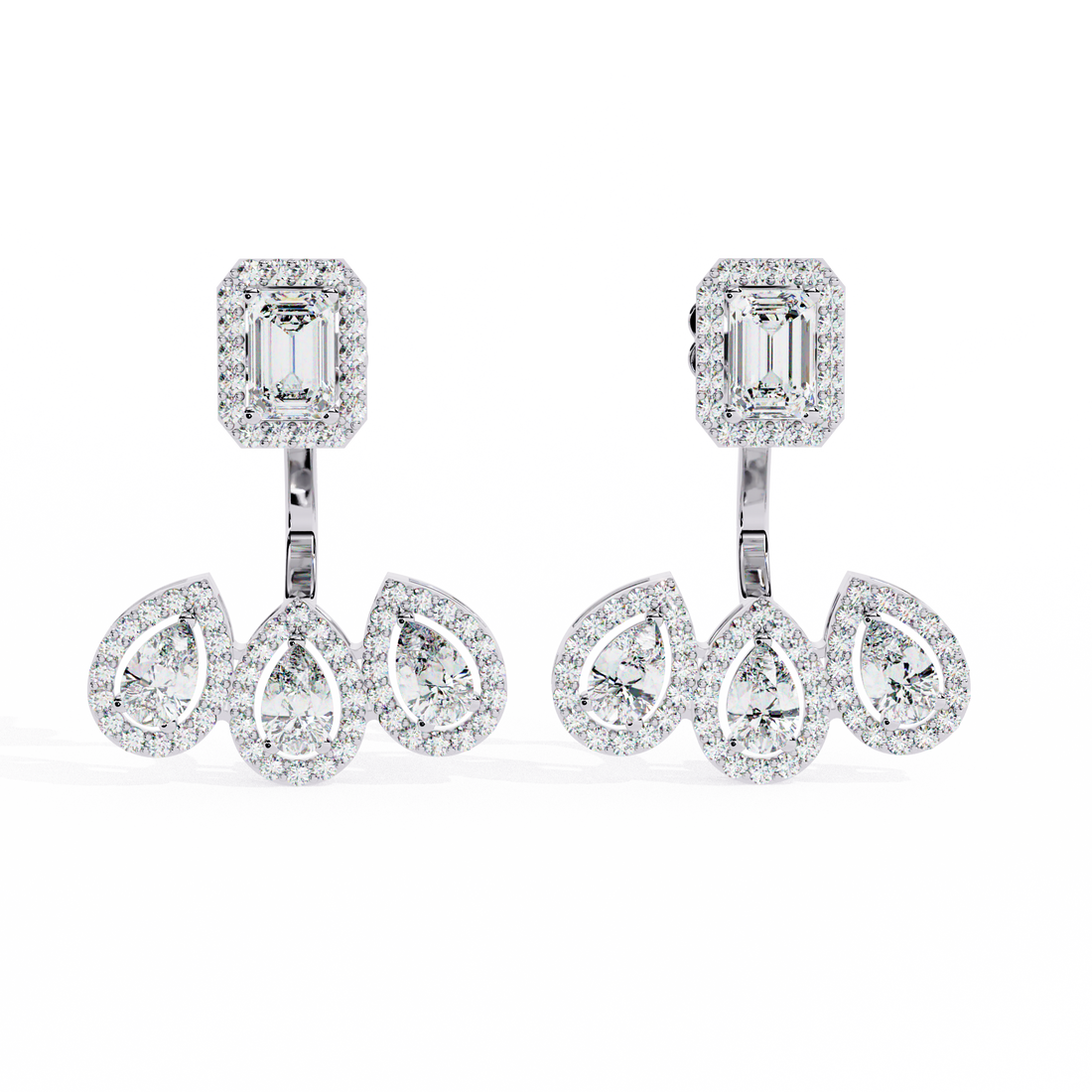925 silver Showstealer Lab Grown Diamond Studs