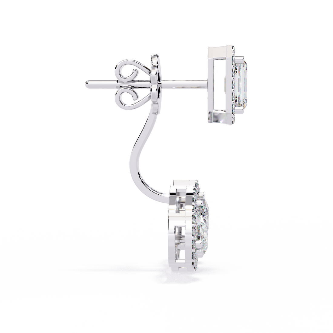 925 silver Showstealer Lab Grown Diamond Studs