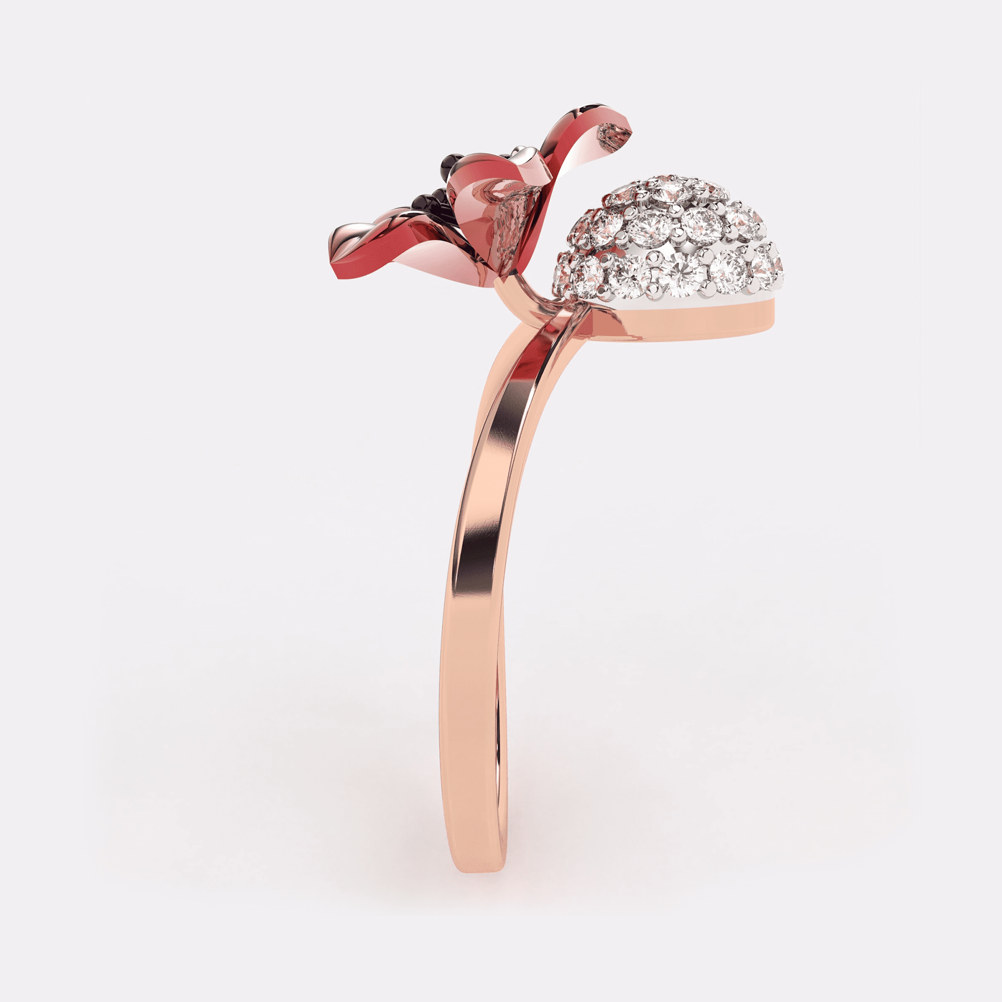 Blooming Elegance Diamond Ring