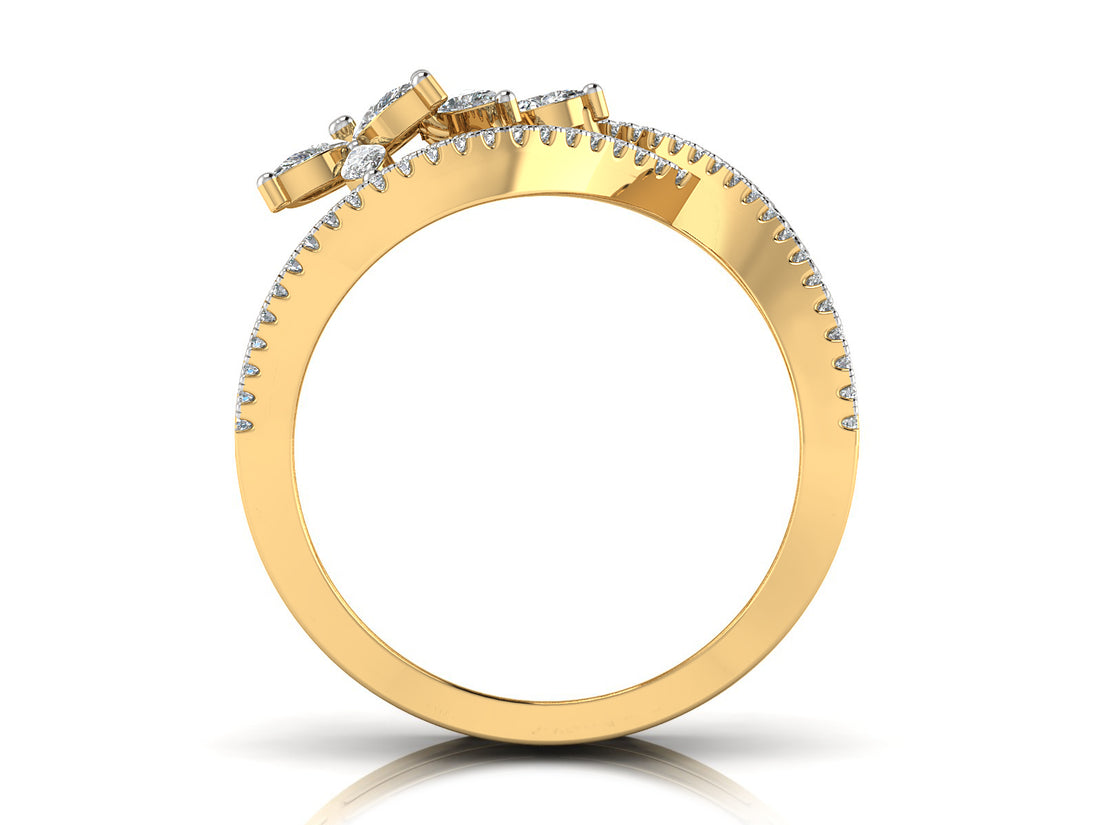 Majestic Crown Diamond Ring