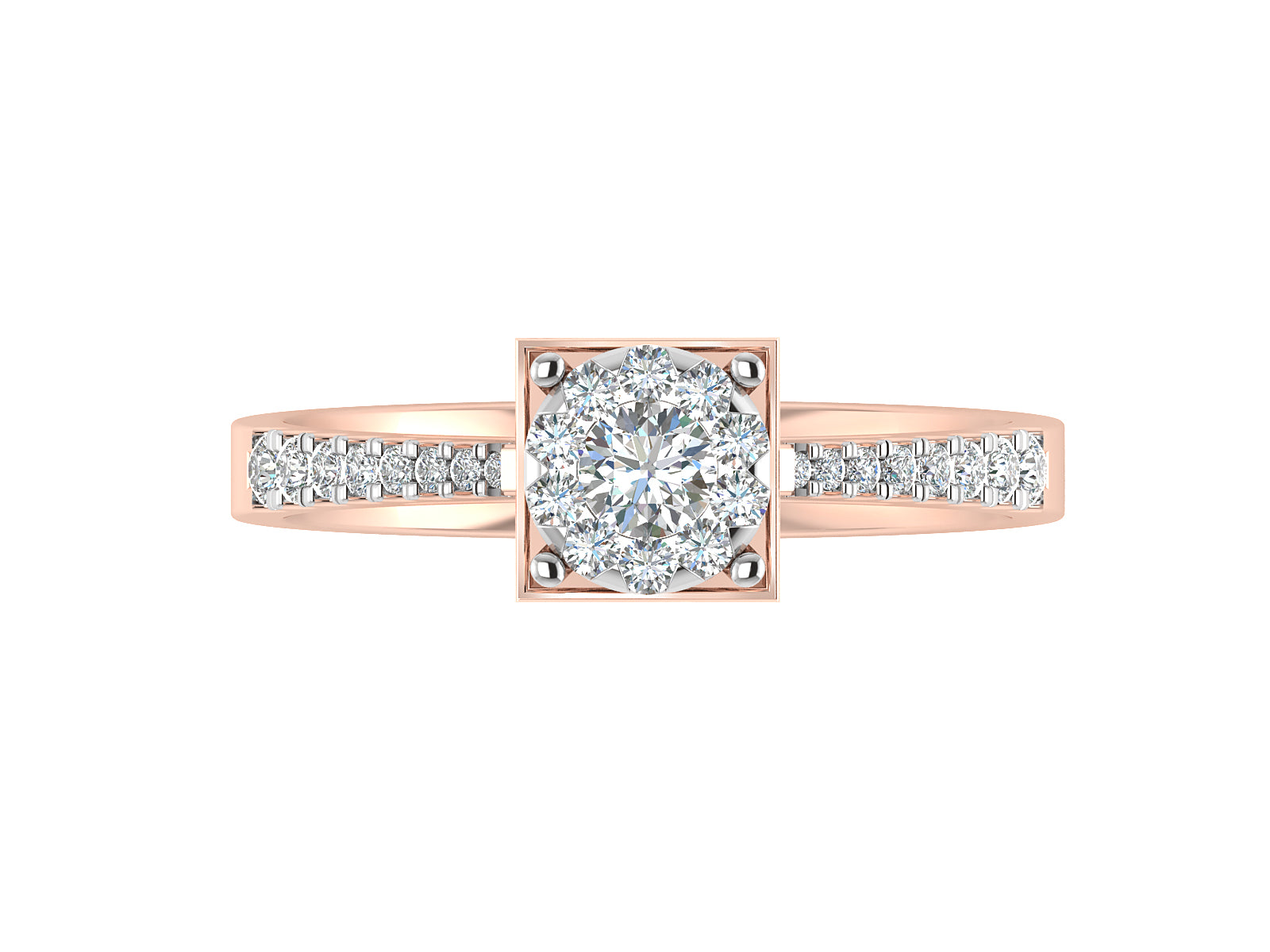Luminous Charming Diamond Ring