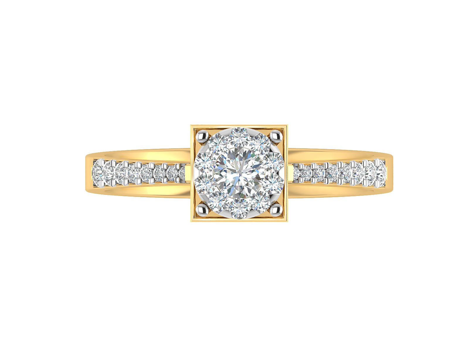 Luminous Charming Diamond Ring