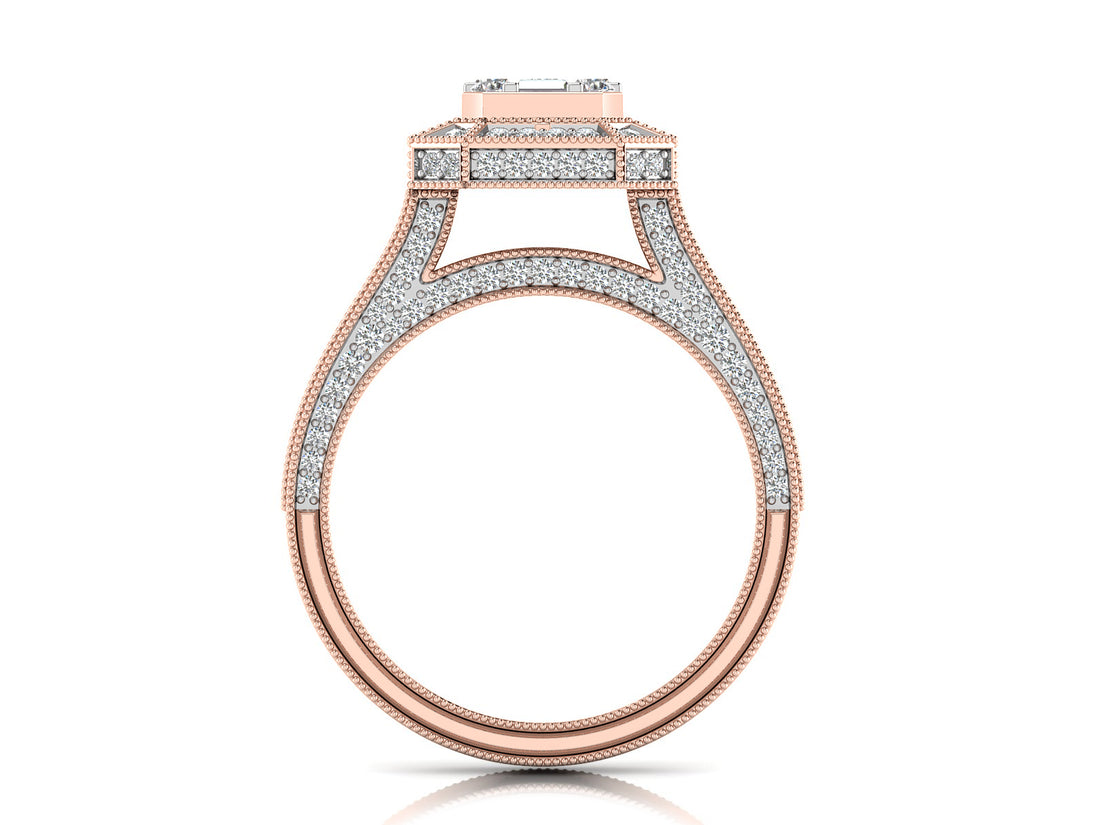 Shimmering Illusion Diamond Ring