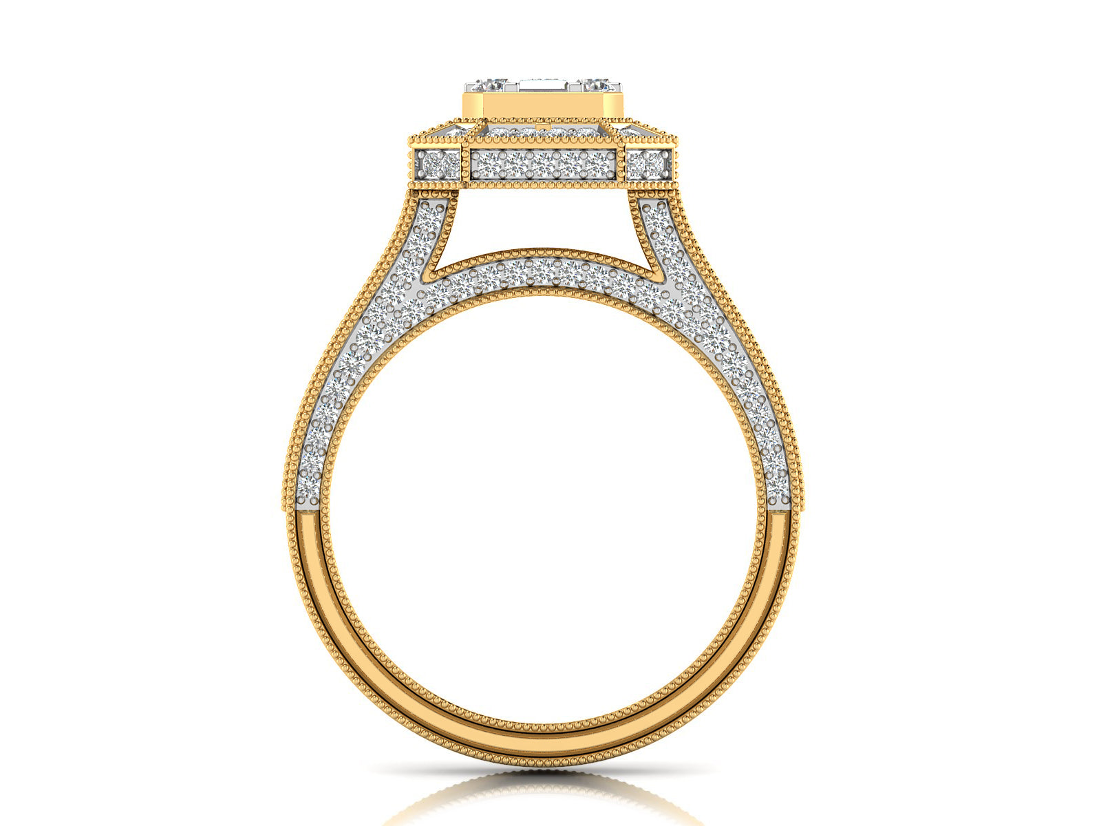 Shimmering Illusion Diamond Ring