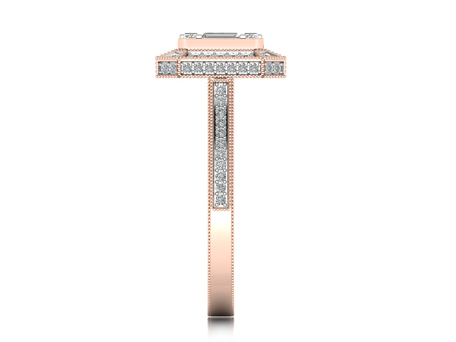 Shimmering Illusion Diamond Ring