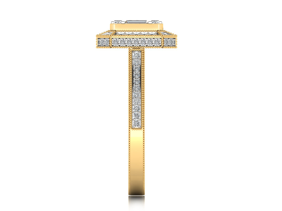 Shimmering Illusion Diamond Ring