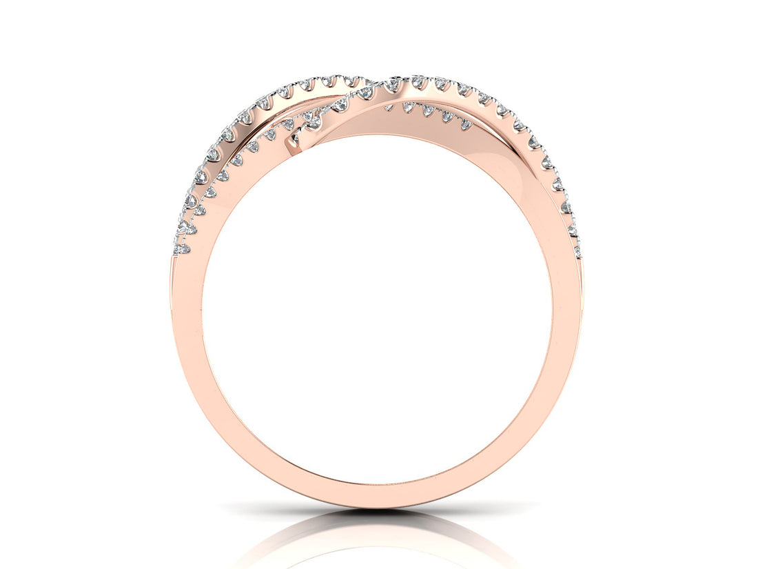 Vibrant Horizon Diamond Ring
