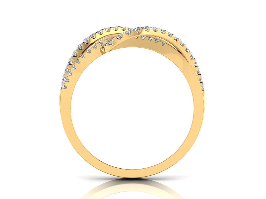 Vibrant Horizon Diamond Ring