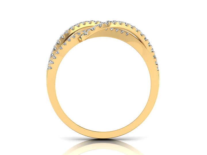 Vibrant Horizon Diamond Ring