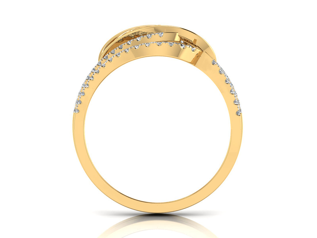 Dazzling Aurora Diamond Ring