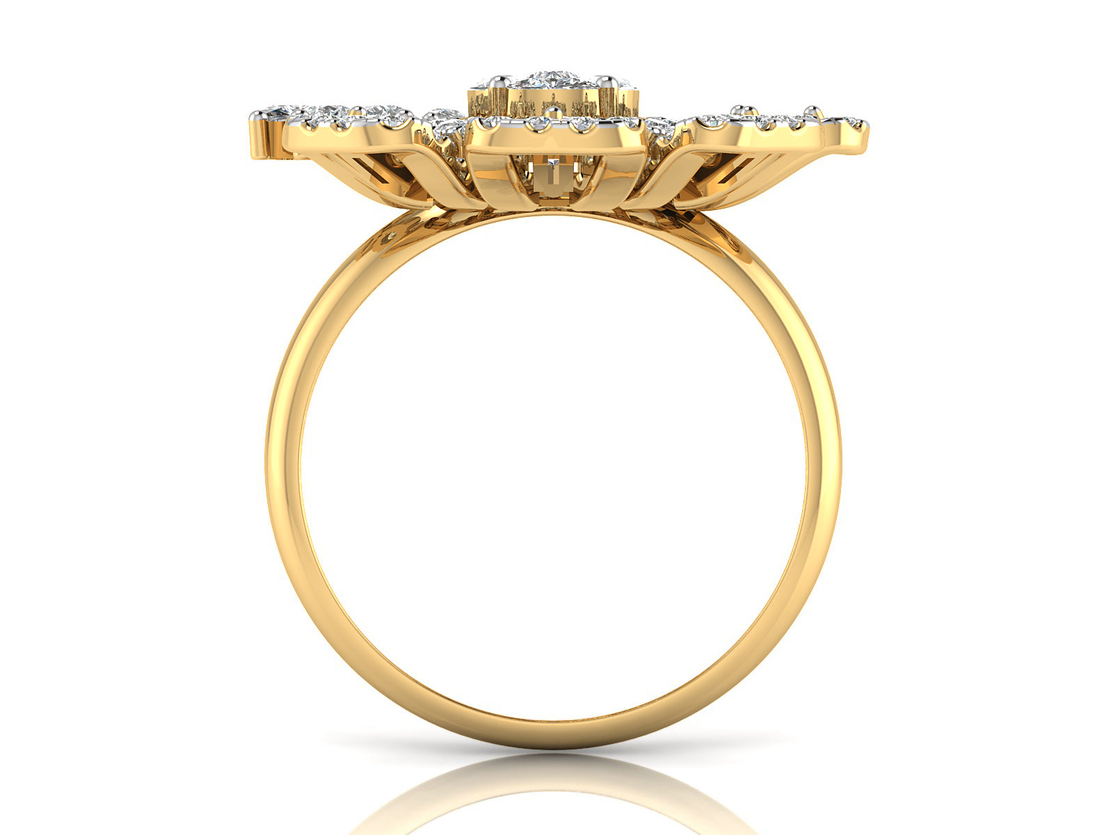 Radiant Grace Diamond Ring
