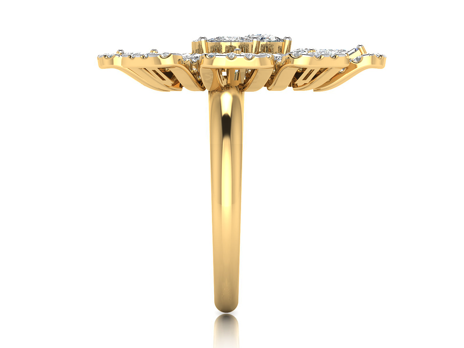 Radiant Grace Diamond Ring