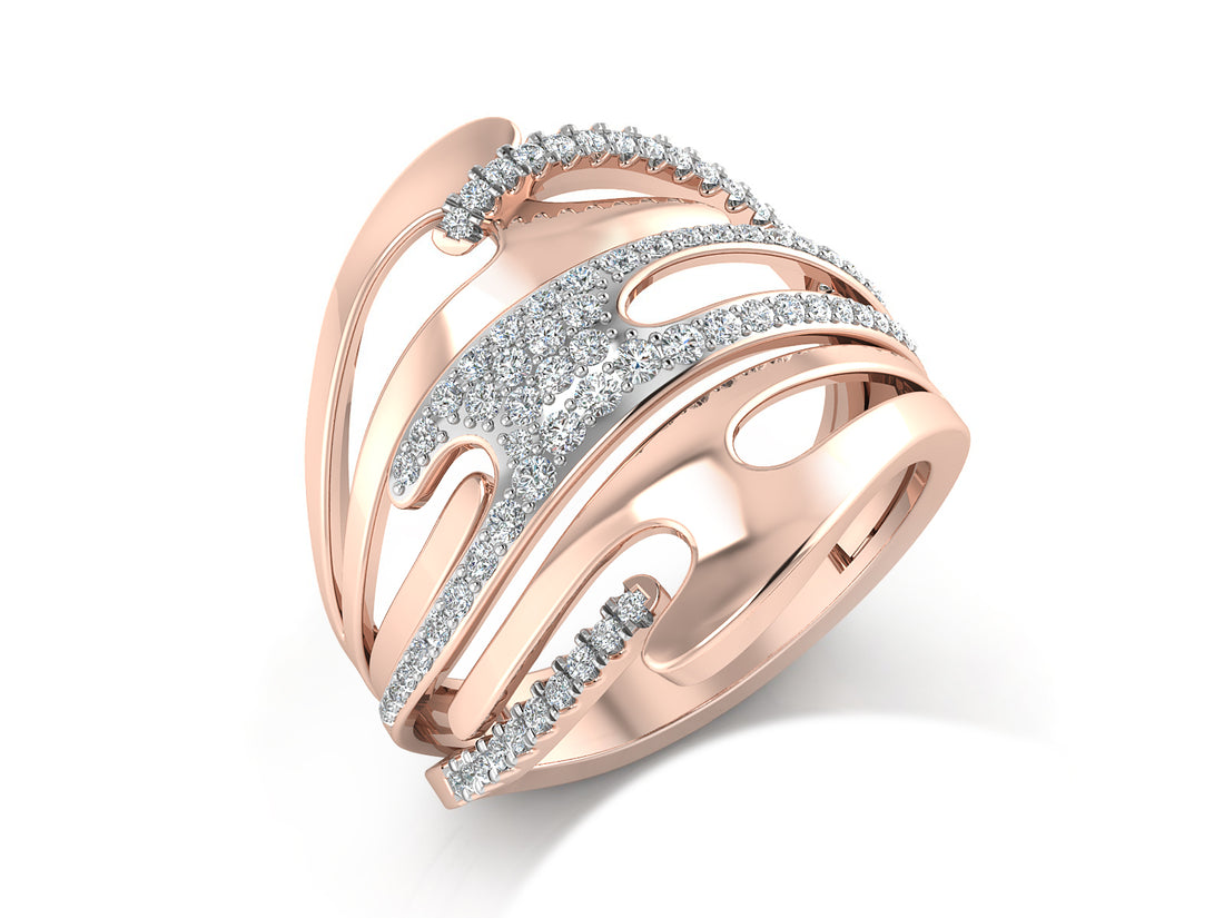 Captivating Aura Diamond Ring