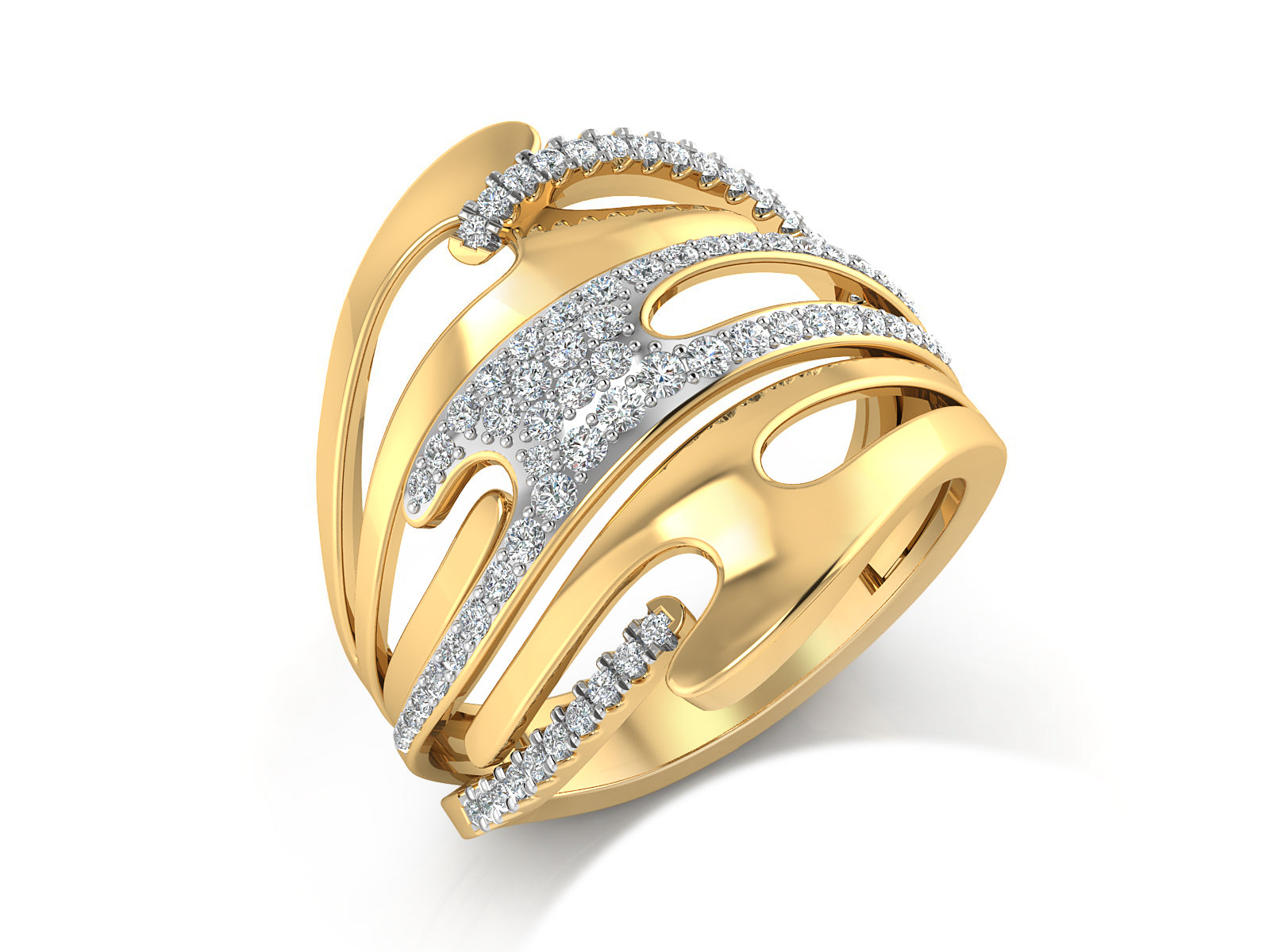 Captivating Aura Diamond Ring