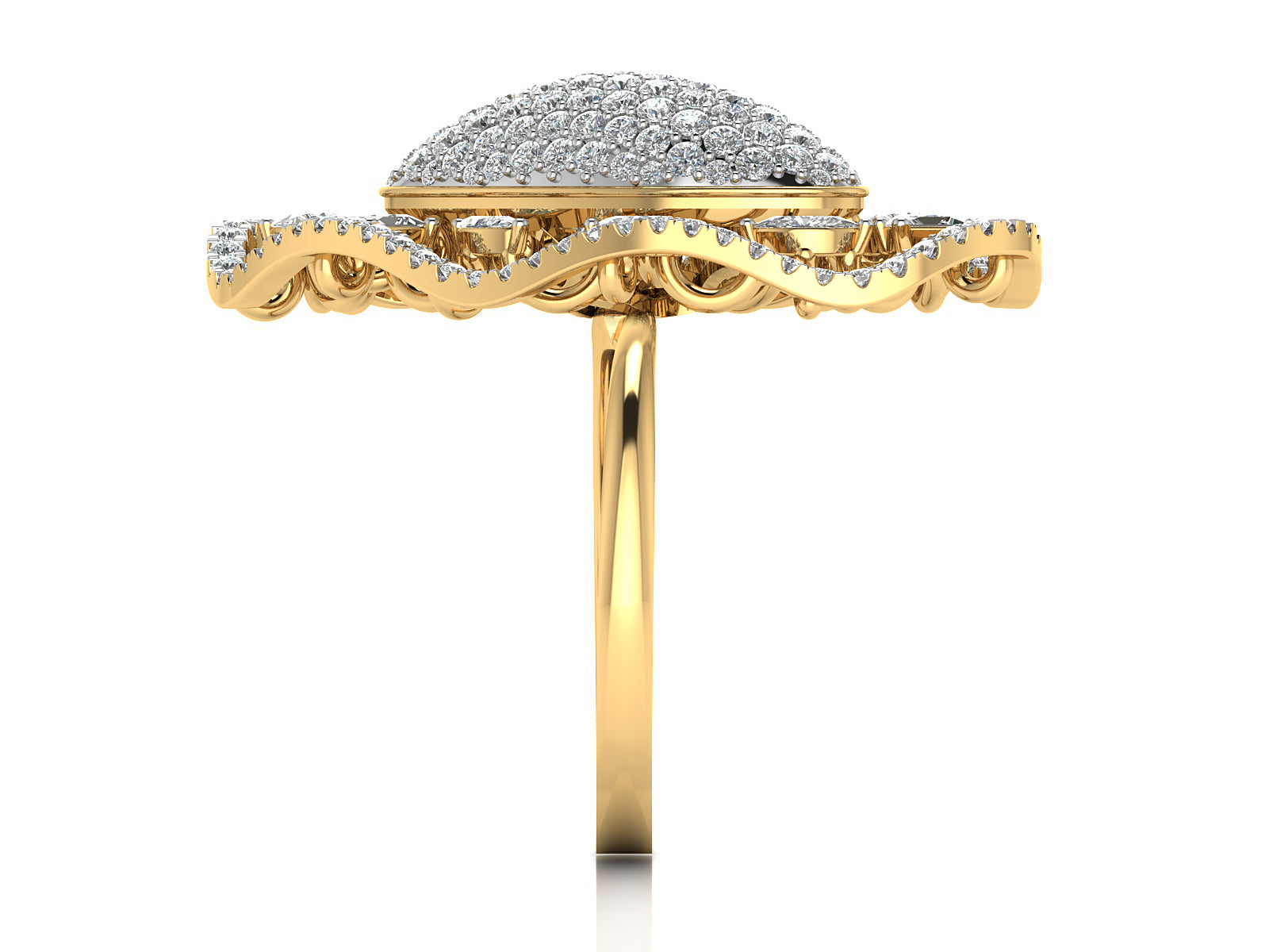 Graceful Touch Diamond Ring