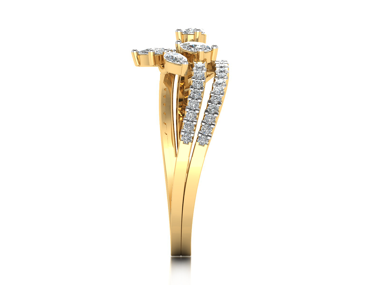 Serene Glow Diamond Ring