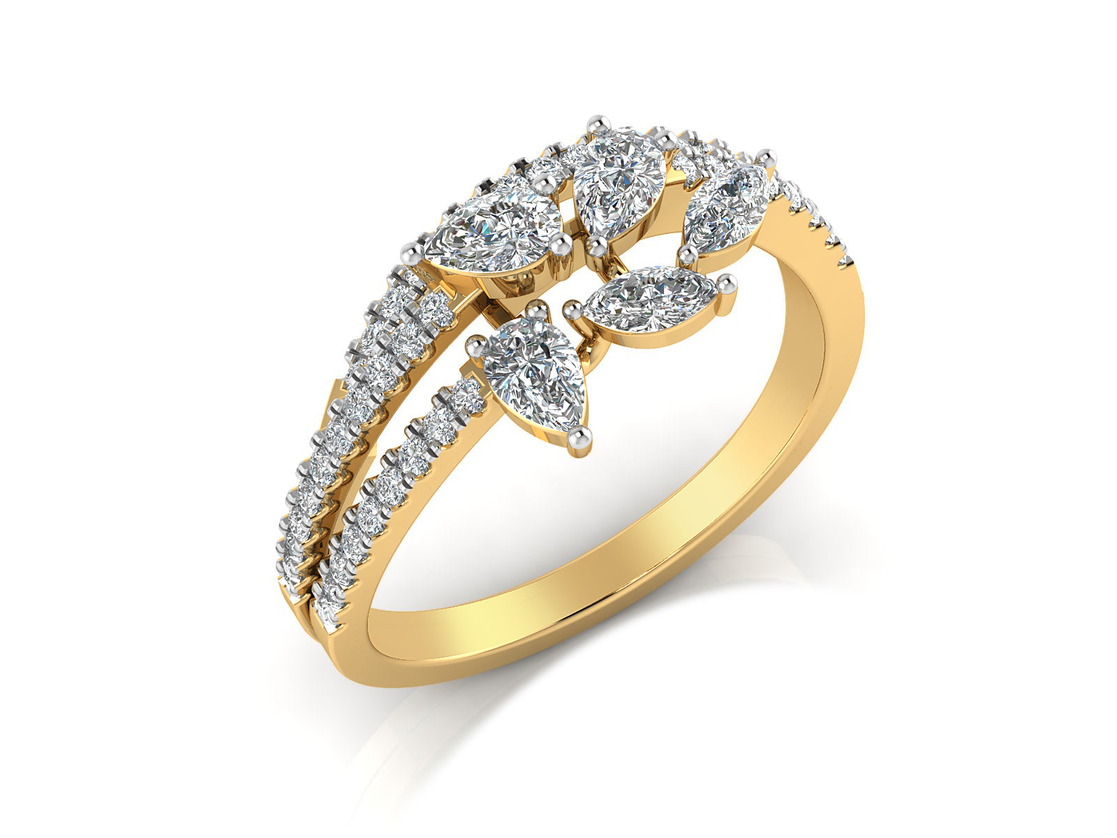 Serene Glow Diamond Ring