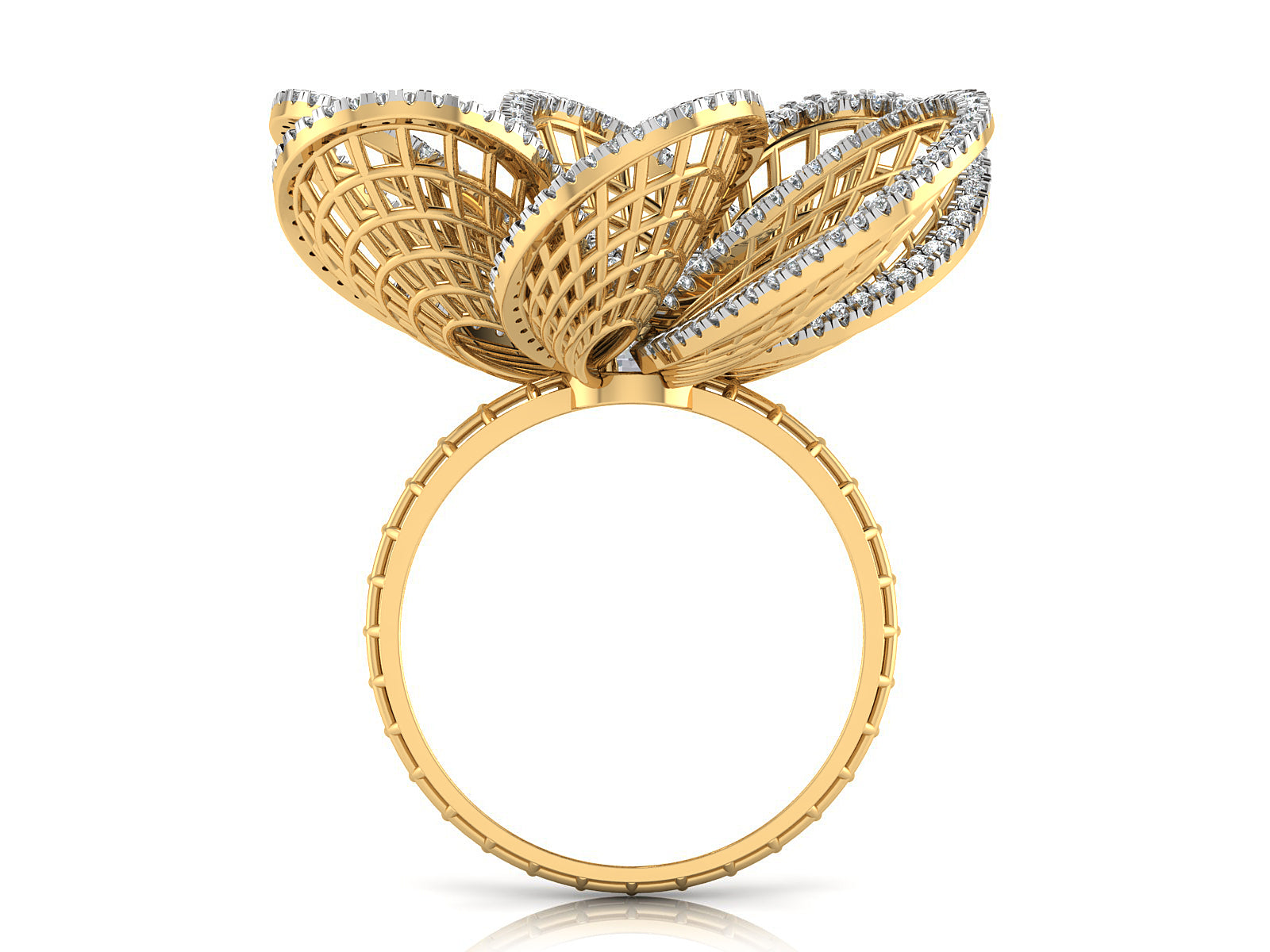 Splendid Blossom Diamond Ring