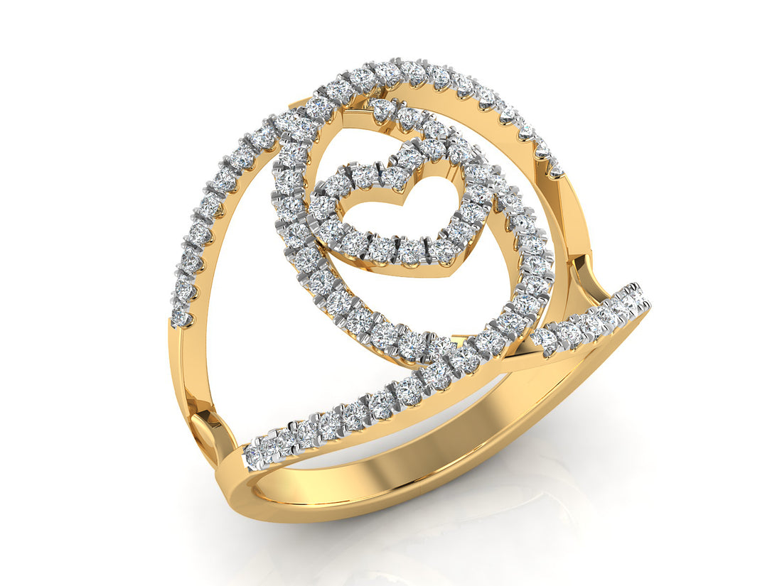 Zen Mode Diamond Ring