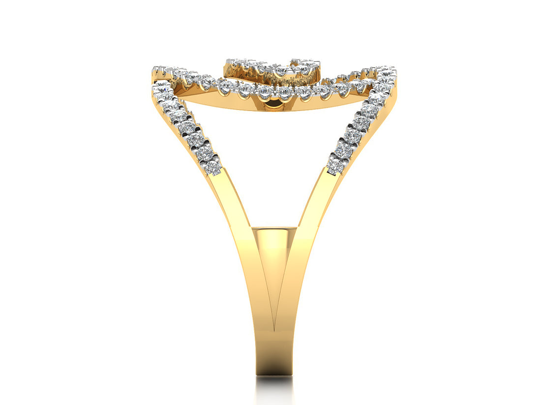 Zen Mode Diamond Ring