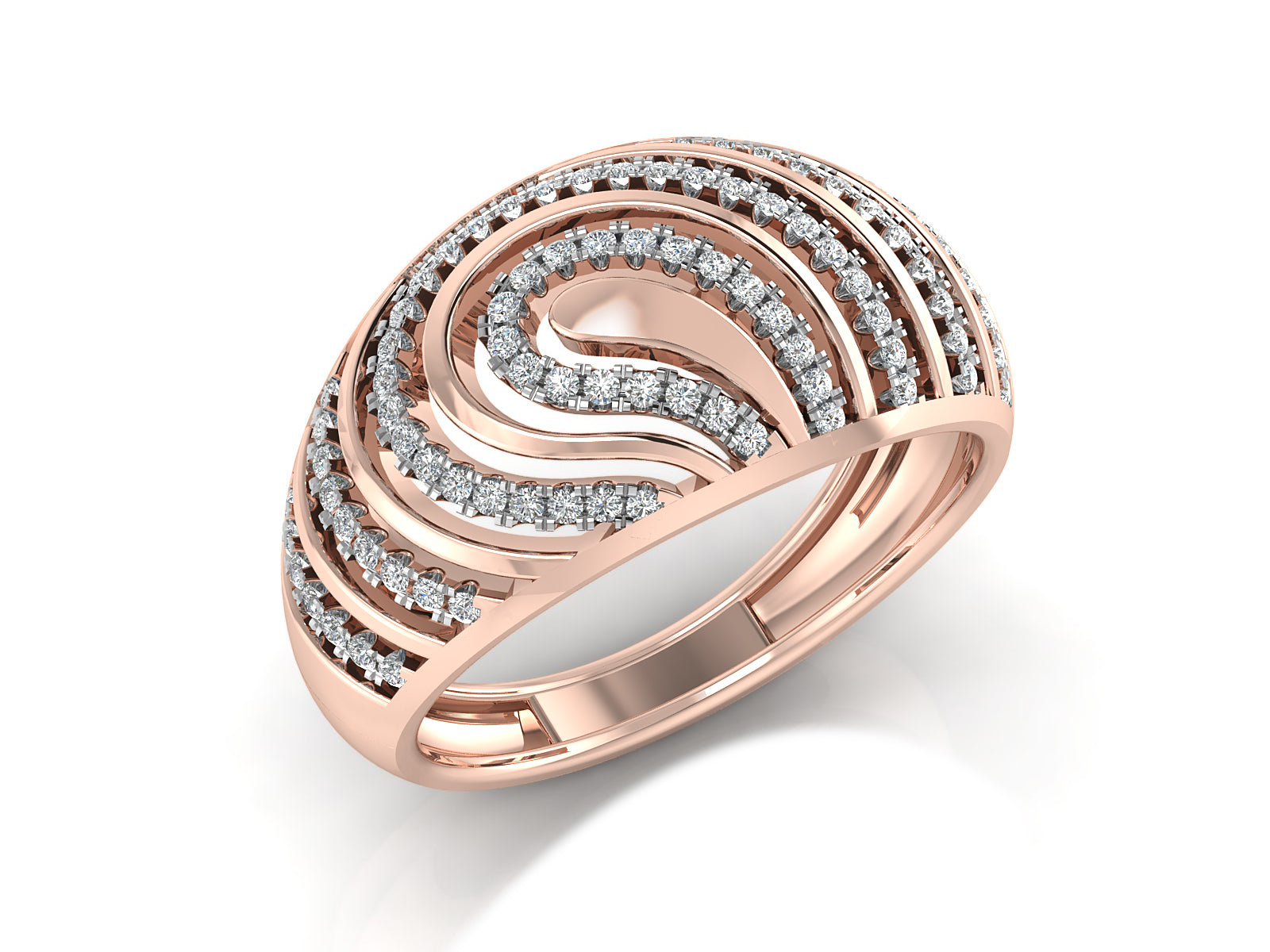 Big Bang Diamond Ring