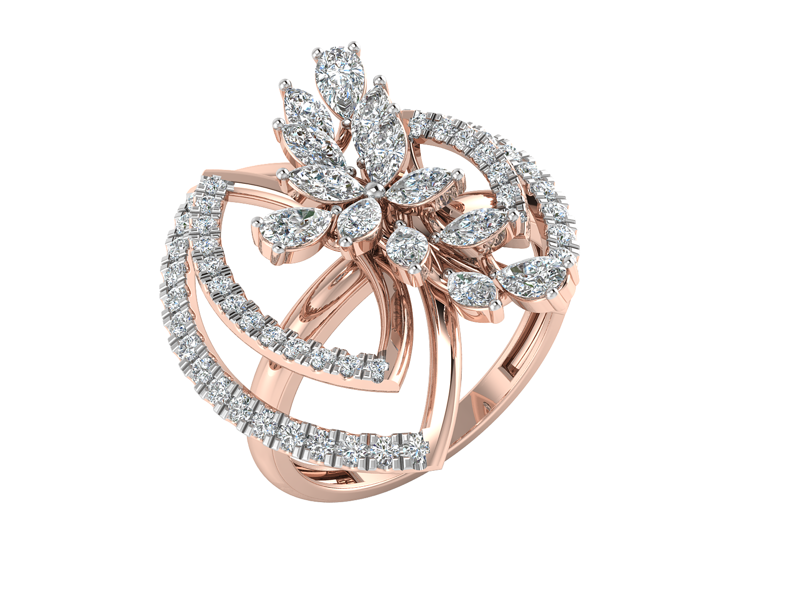 Elegant Focus Diamond Ring