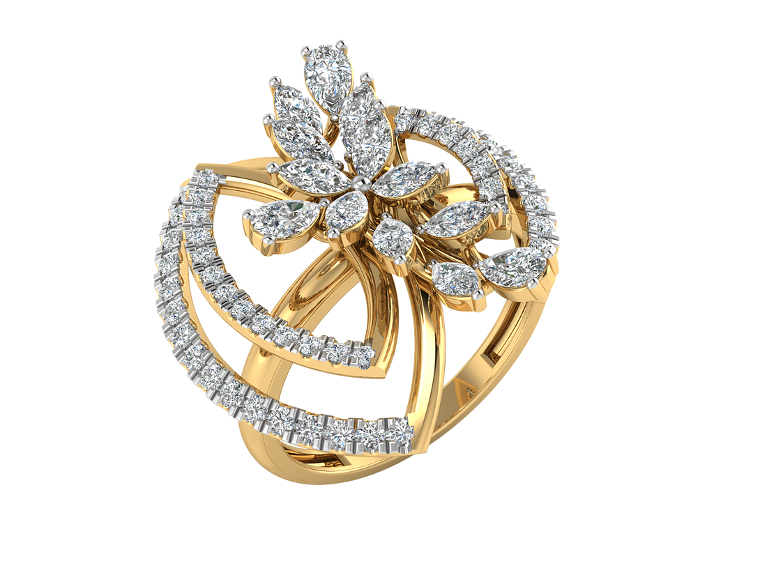 Elegant Focus Diamond Ring