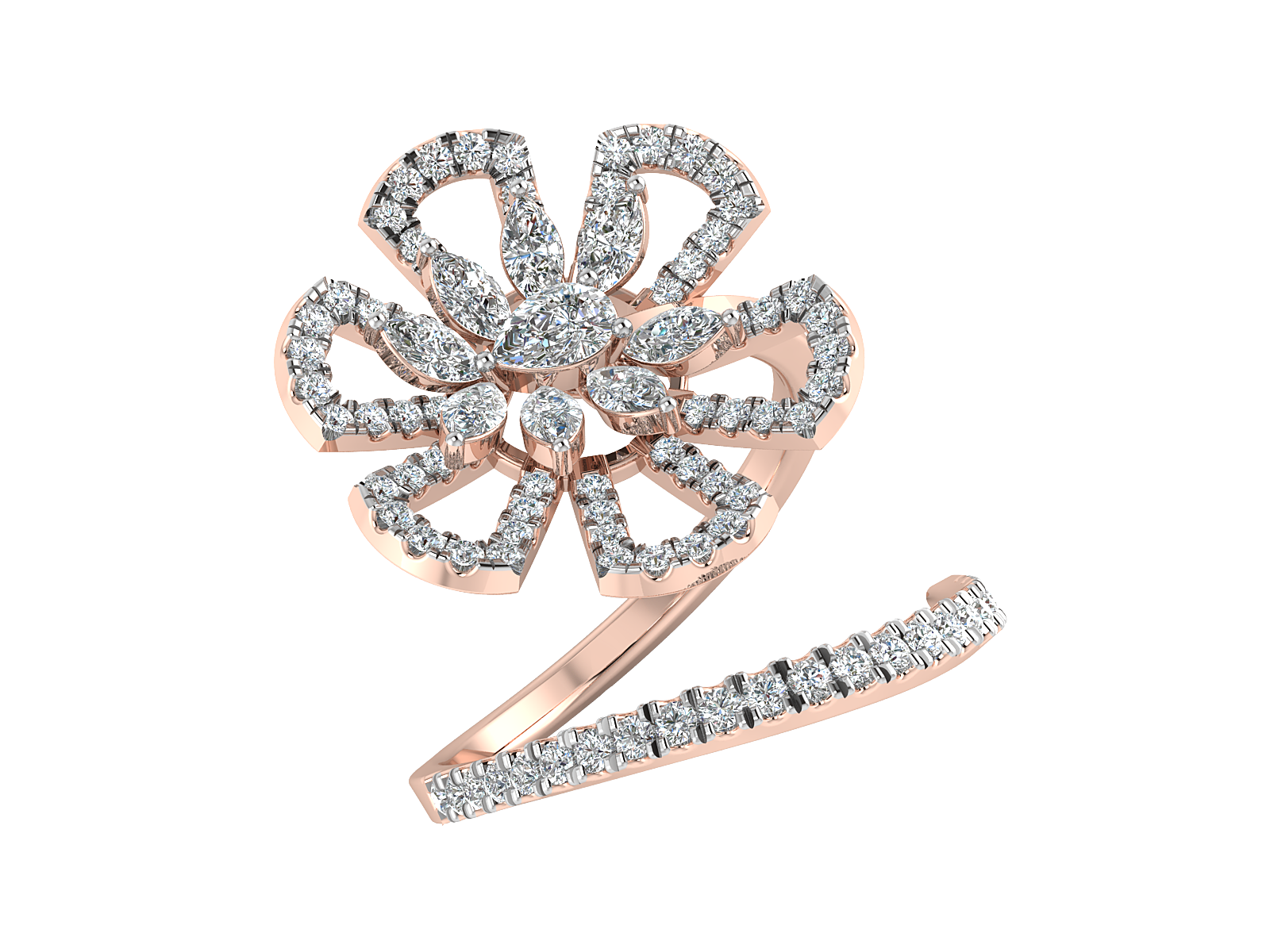 Refreshing  Diamond Ring