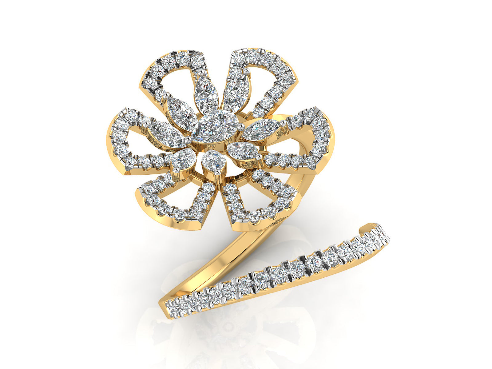 Refreshing  Diamond Ring