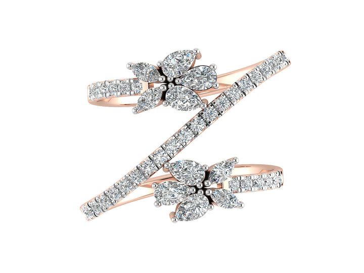 Petal Whisper Diamond Ring