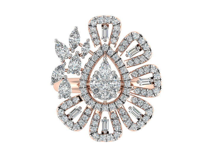 Radiant Grace Diamond Ring