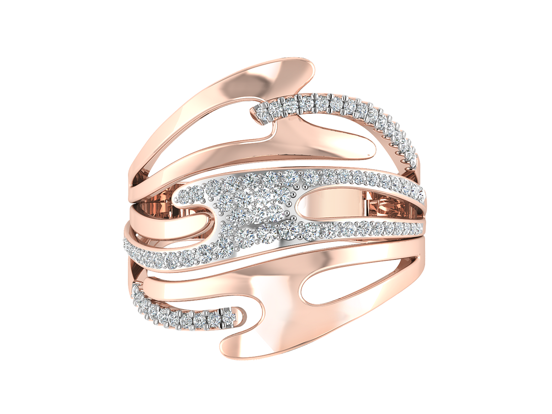 Captivating Aura Diamond Ring