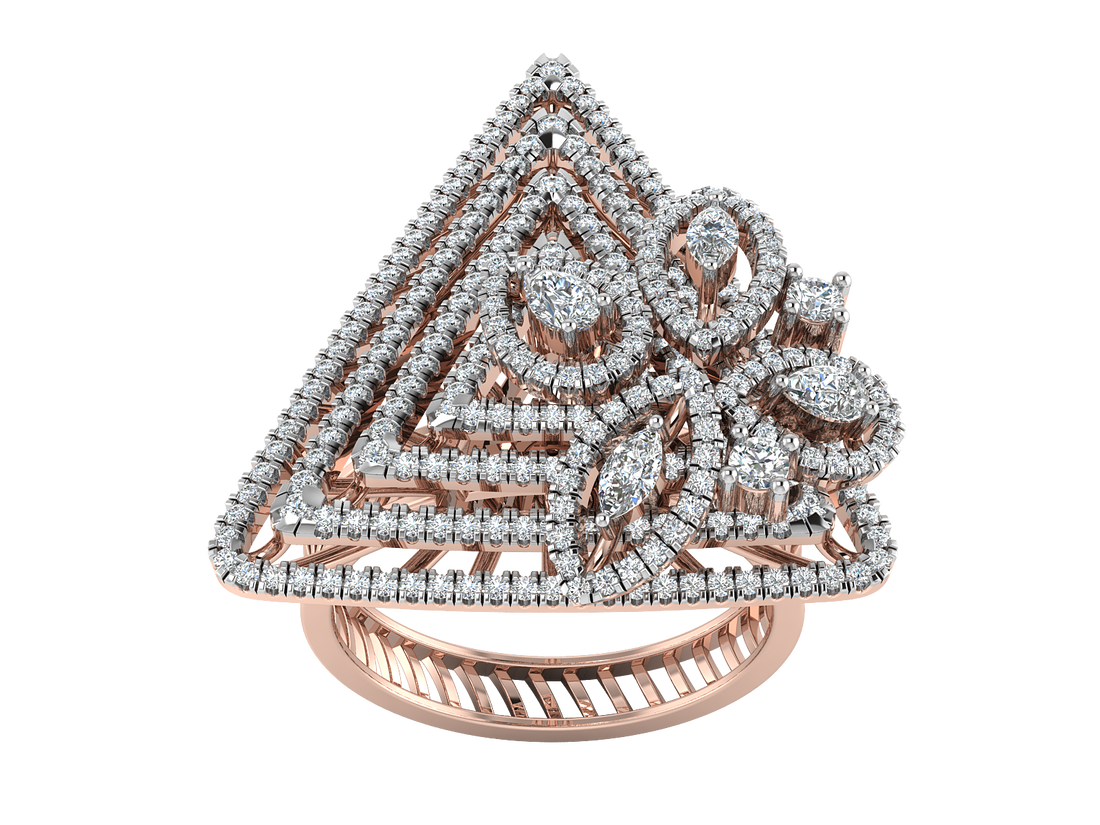 Divine Radiance Diamond Ring