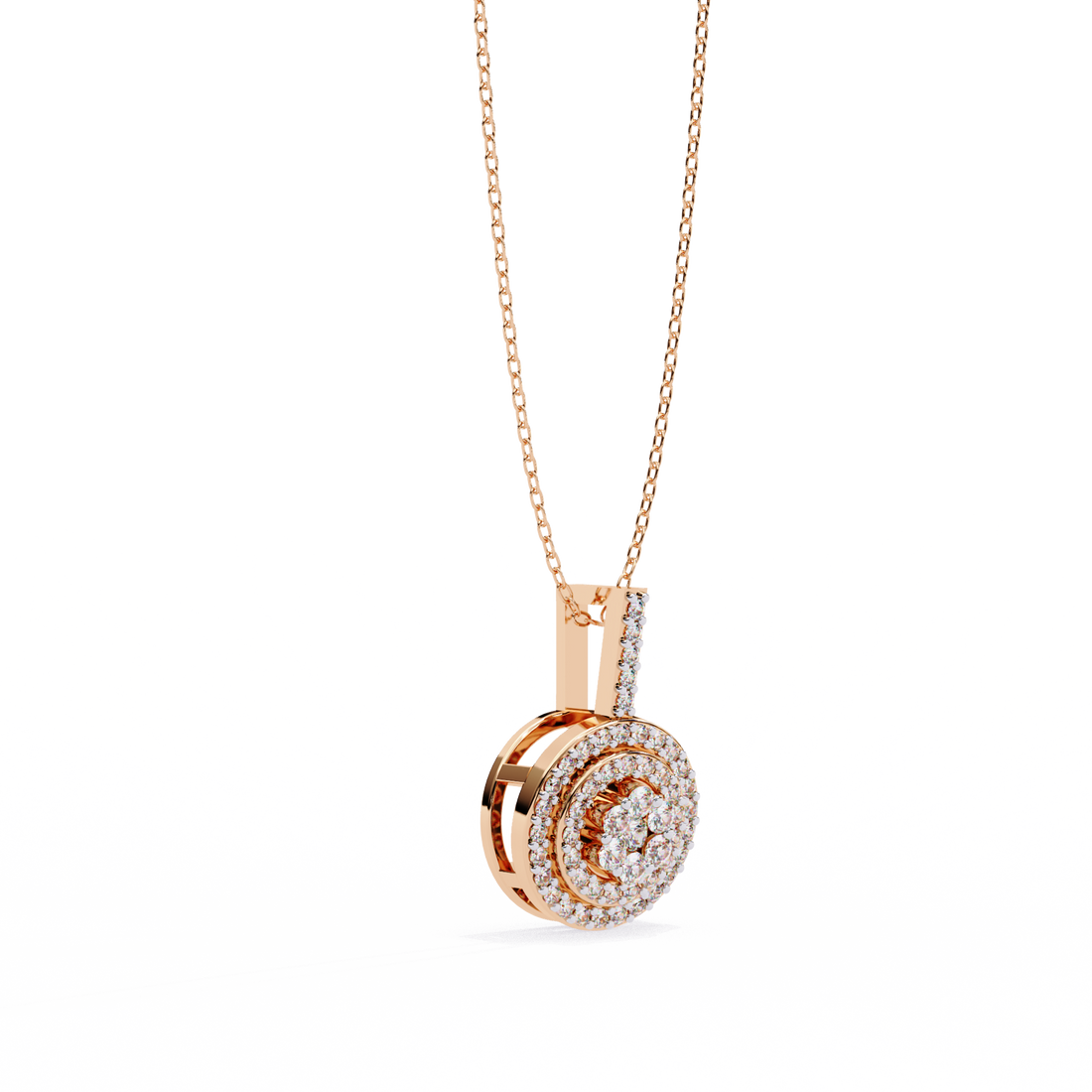 Alluring Diamond Pendant