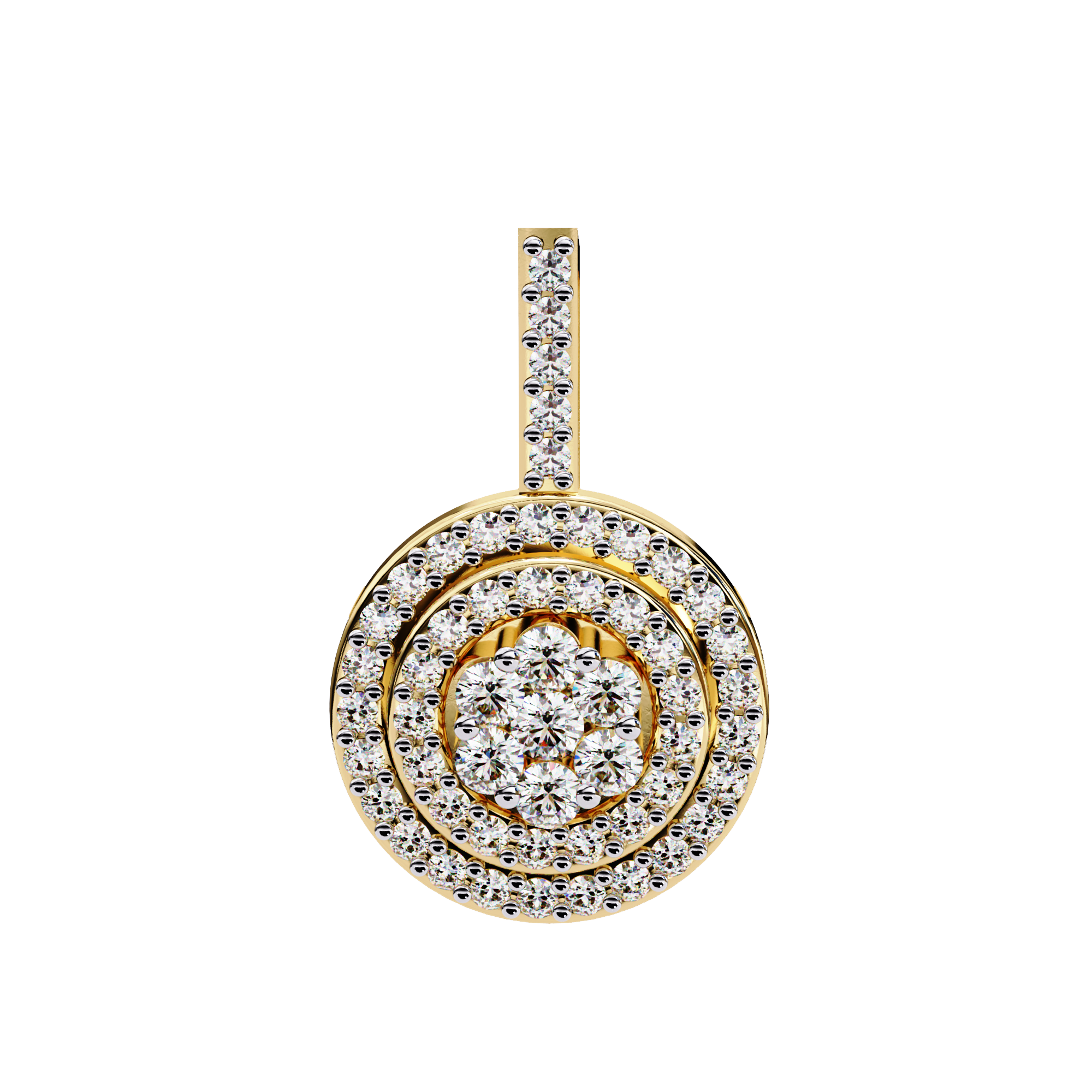 Alluring Diamond Pendant