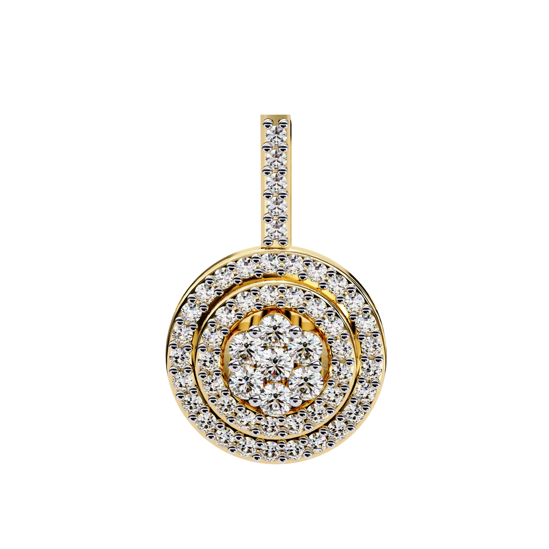 Alluring Diamond Pendant