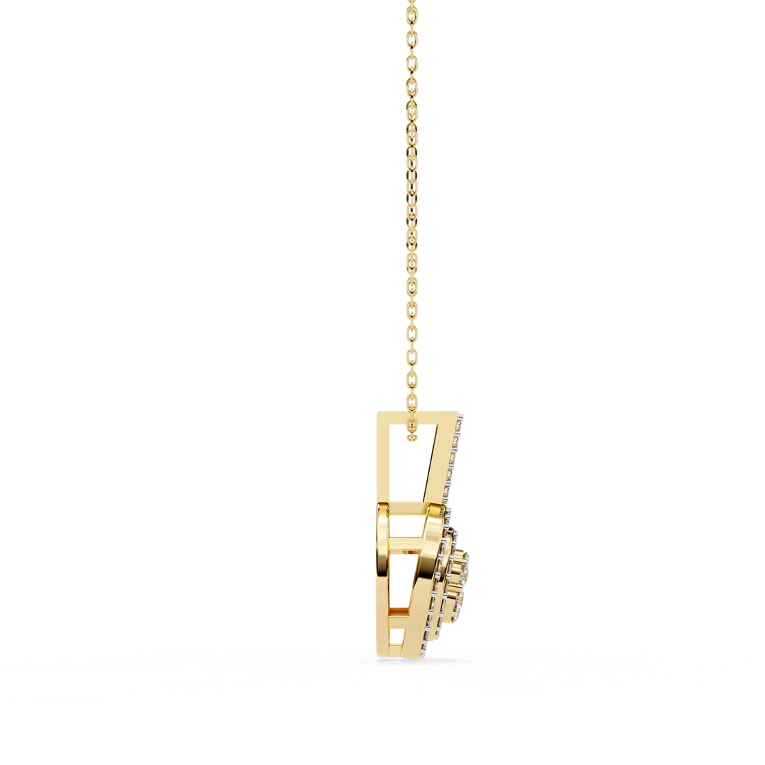 Alluring Diamond Pendant