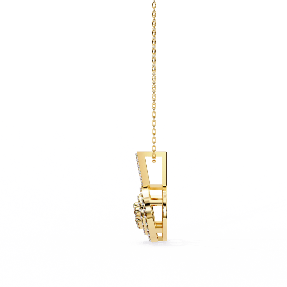 Alluring Diamond Pendant